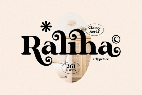 Raliha Typeface Font Storytype Studio 