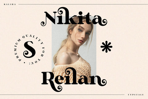 Raliha Typeface Font Storytype Studio 