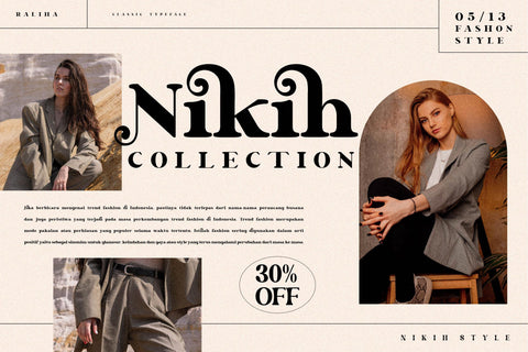 Raliha Typeface Font Storytype Studio 