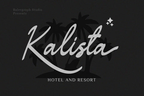 Rallynda Handwritten Brush Script Font Balevgraph Studio 