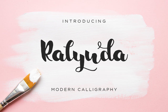 Ralynda - Modern Calligraphy Font Alpaprana Studio 