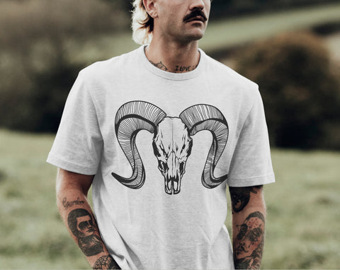 Ram Skull svg, Animal Skull svg, png SVG Pretty Meerkat 