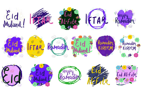 Ramadan Celebration 16 designs sublimation bundle Sublimation Natasha Prando 