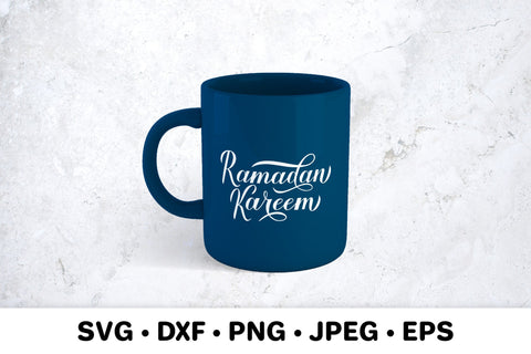 Ramadan Kareem. Islamic Holiday. Ramadan Typography SVG LaBelezoka 