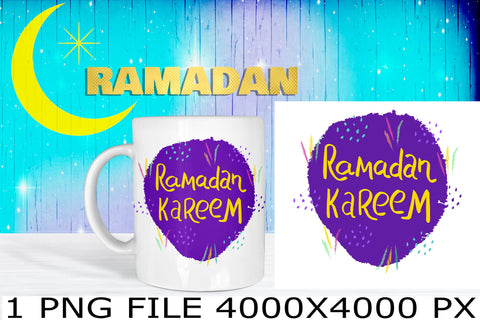 Ramadan Kareem sublimation PNG design Sublimation Natasha Prando 