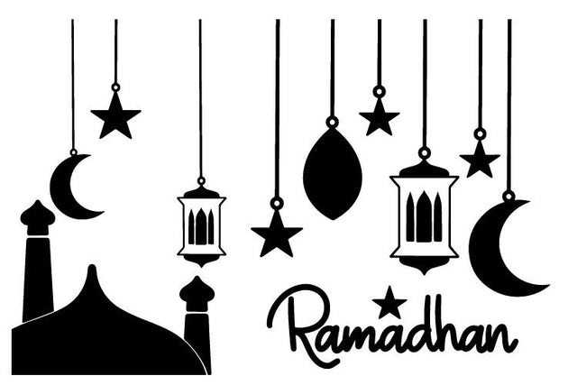 Ramadan silhouette element svg SVG Masyafi Studio 