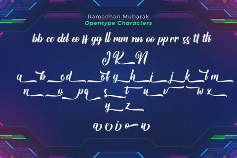 Ramadhan Mubarak Font Madatype Studio 