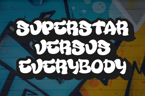 Rameyon - Cool and Graffiti Style Font ahweproject 