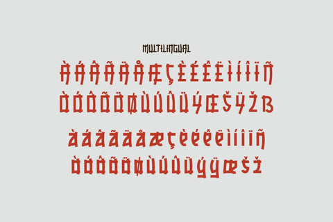 RAMISA Faux Japanese Font Font twinletter 