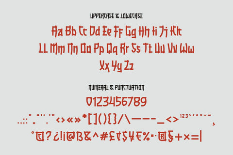 RAMISA Faux Japanese Font Font twinletter 
