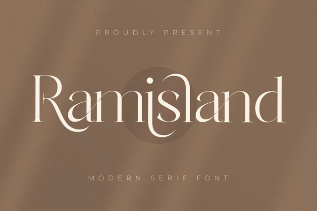 Ramisland Typeface Font Storytype Studio 