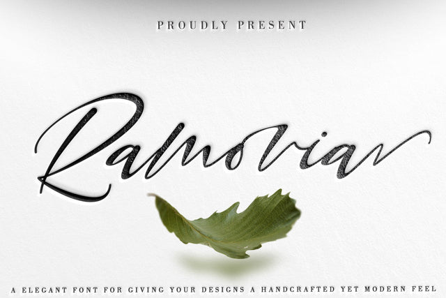Ramovia (LIMITED OFFER) Font Letterara