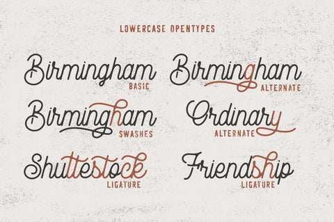 Rampage Monoline Script Font Creatype Studio 