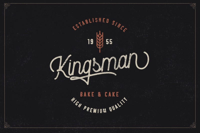 Rampage Monoline Script - So Fontsy