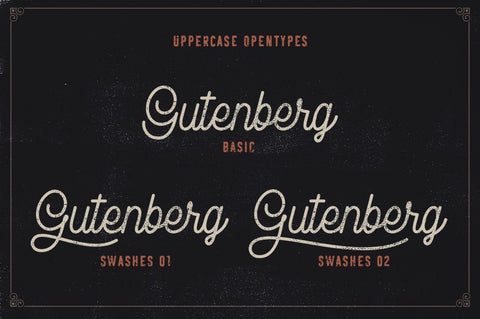 Rampage Monoline Script Font Creatype Studio 