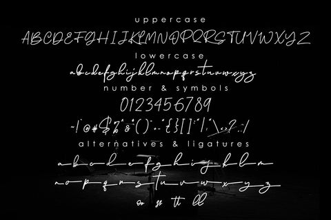 Ramtul - Signature Font Font Dm Letter Studio 