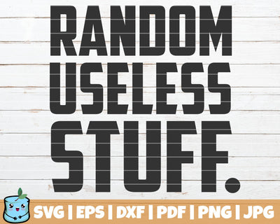 Random Useless Stuff SVG MintyMarshmallows 