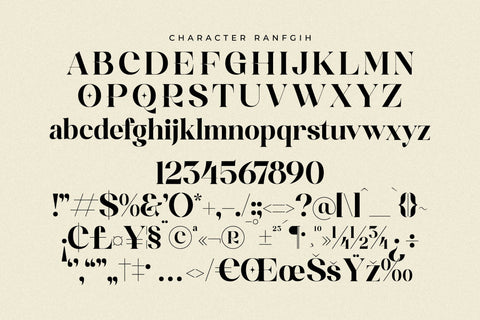 Ranfgih Typeface Font Storytype Studio 