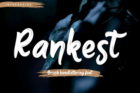 Rankest Font twinletter 