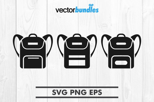 Ransel bag clip art svg SVG vectorbundles 