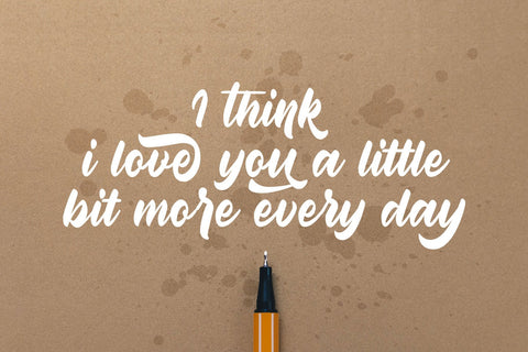 Rantika - Bold Script Font Arterfak Project 