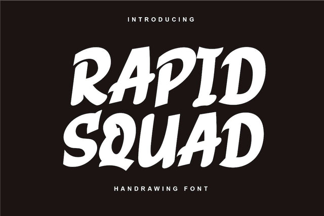 Rapid Font twinletter 