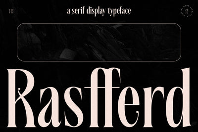 Rasfferd Typeface Font Storytype Studio 