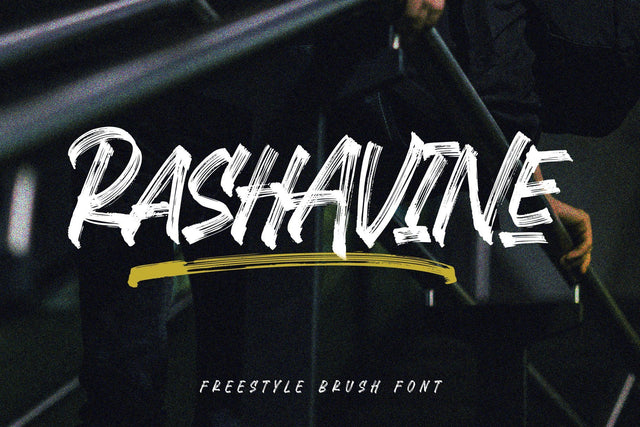 Rashavine - Street Font Font Arterfak Project 
