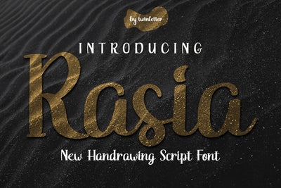 Rasia Font twinletter 