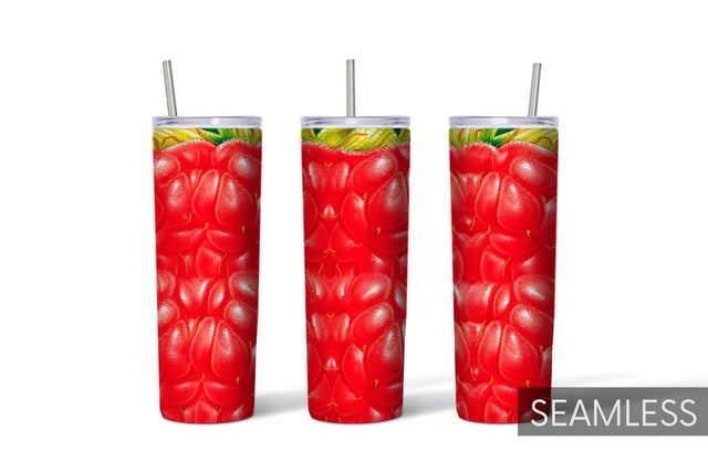Raspberries Tumbler Sublimation Sublimation SvgOcean 