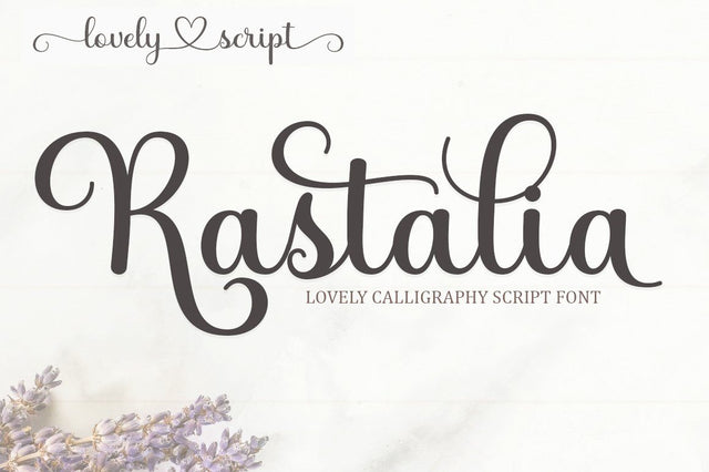 Rastalia Font RomieStudio 