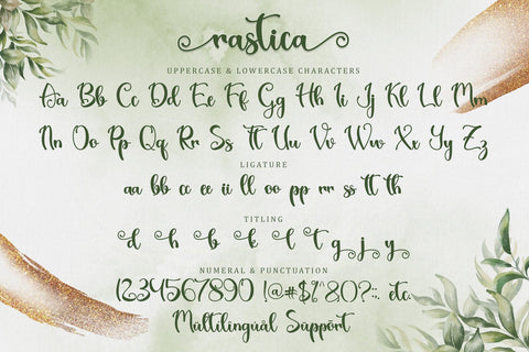Rastica Font Sakha Design Studio 
