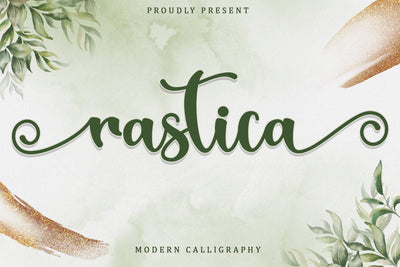 Rastica Font Sakha Design Studio 