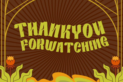 Rastiku | Groovy Retro Font Font twinletter 