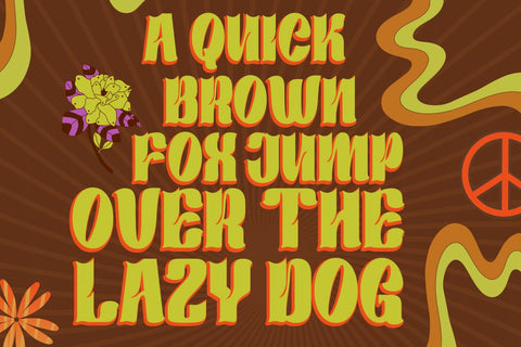 Rastiku | Groovy Retro Font Font twinletter 