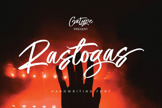 Rastogas Font gatype 