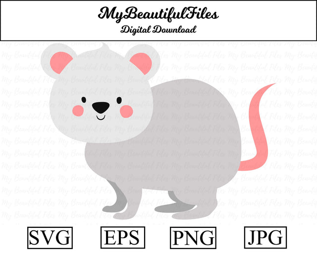 rat - Animal SVG MyBeautifulFiles 