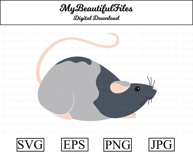 Rat - Animal SVG MyBeautifulFiles 