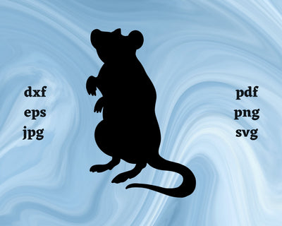 Rat SVG Cut File SVG Northern Light SVG 
