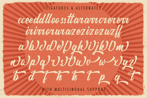 Rategin - Vintage Script Font Font StringLabs 