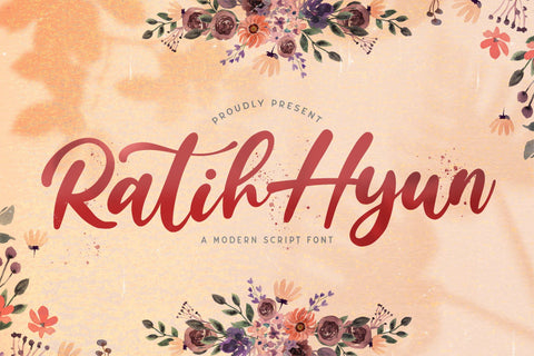 Ratih Hyun - Lovely Calligraphy Font Font StringLabs 