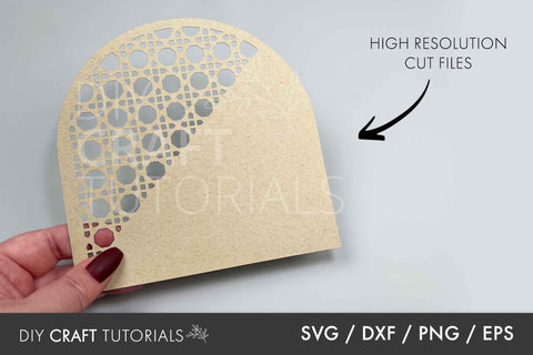 Rattan Arch SVG Bundle SVG DIY Craft Tutorials 