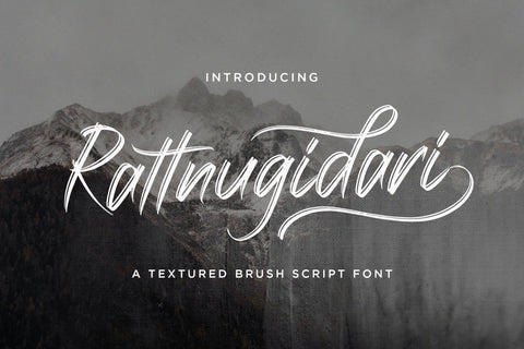 Rattnugidari - Brush Script Font Font StringLabs 