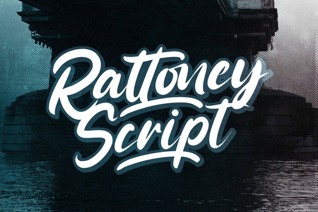 Rattoney - Bold Script Font Font StringLabs 