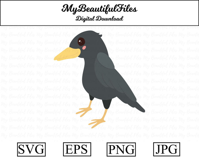 Raven - Animal SVG MyBeautifulFiles 