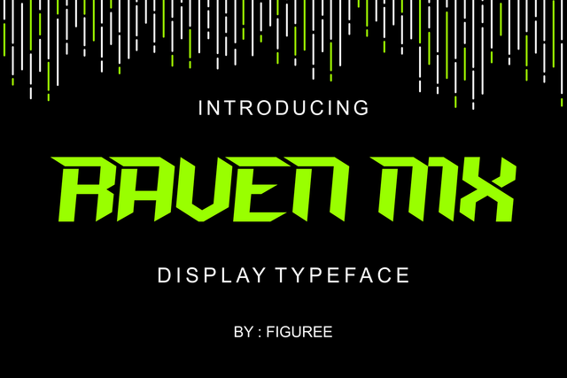Raven MX Font Mozzatype 