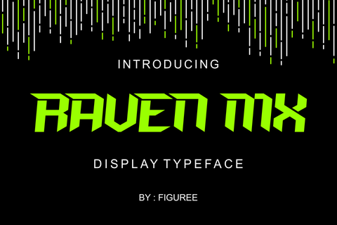 Raven MX Font Mozzatype 