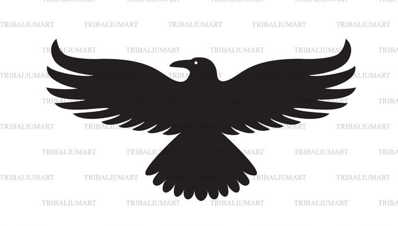 Raven SVG TribaliumArtSF 