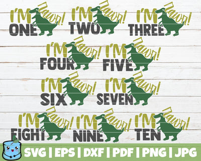 Rawr! I'm ... SVG Bundle SVG MintyMarshmallows 
