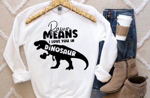 Rawr Means I Love You In Dinosaur SVG SVG MD mominul islam 